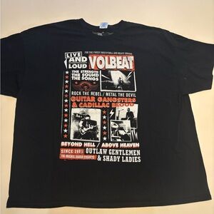 Vintage volbeat band shirt